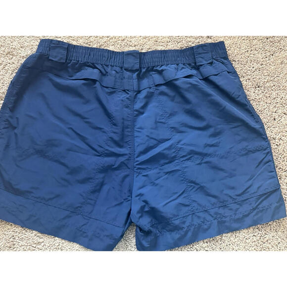 AFTCO Fishing Shorts Mens Size 46 Blue‎ Nylon Utility Cargo Pockets Outdoor - Picture 6 of 7
